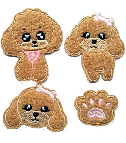 Amazon | シュナウザー Dog10 アイロン・シール兼用 | ワッペン